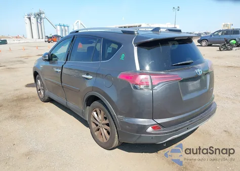 2017 Toyota Rav4 Hybrid Limited z USA, uszkodzony, nr VIN JTMDJREV5HD109100